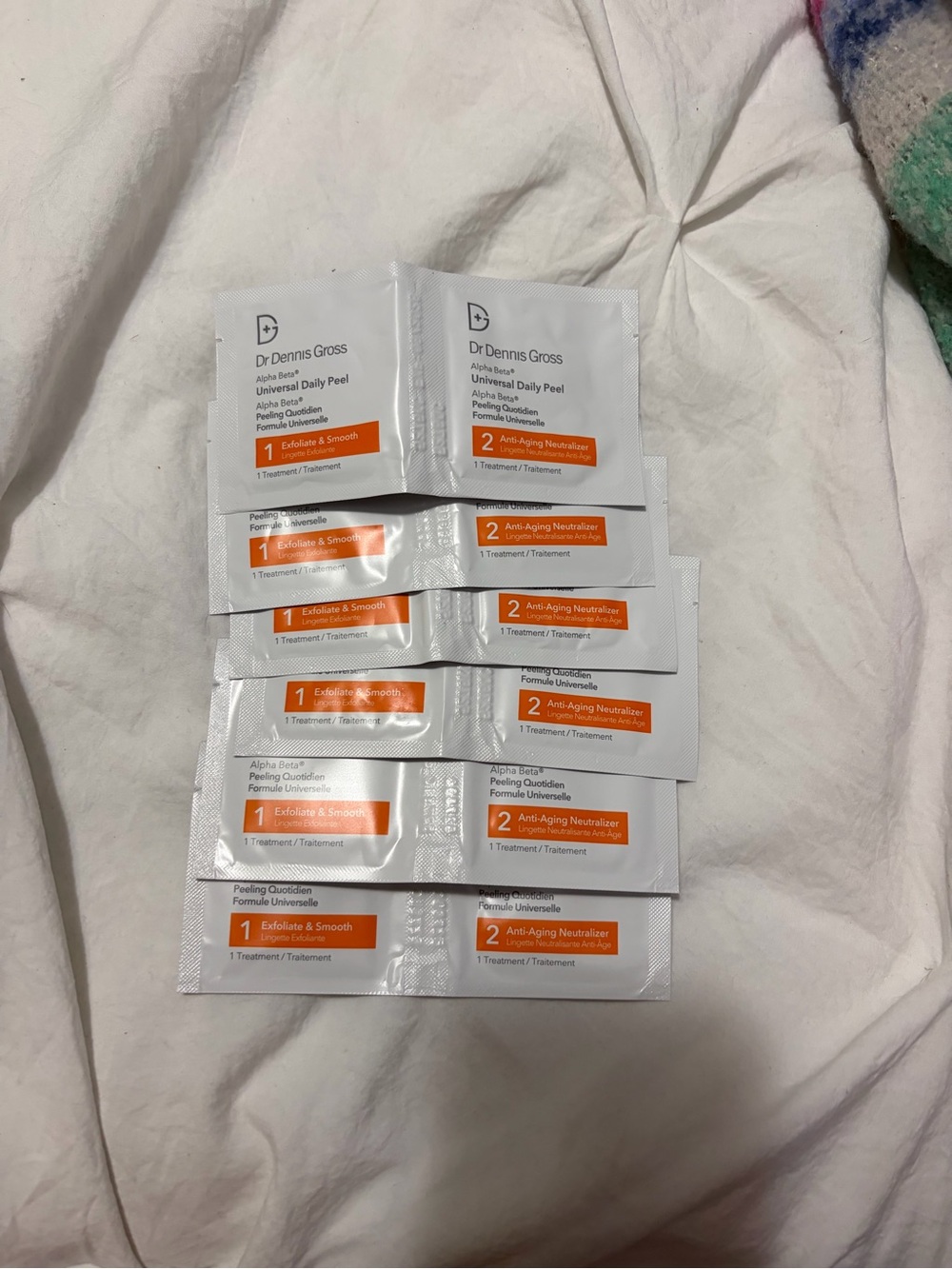 Universal Daily Peel Sachets Pack – Dr Dennis Gross